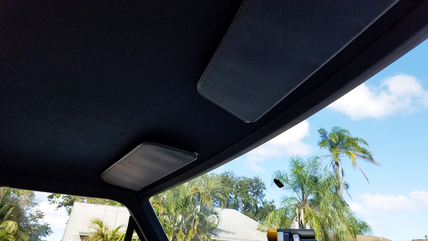 1985 F150 Blue Headliner Install