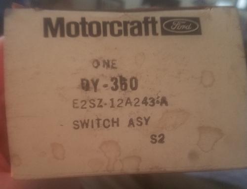 82 Thunderbird Barometric Pressure Sensor