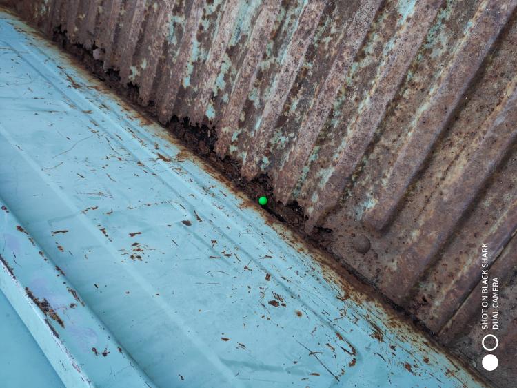 Rusted out bed