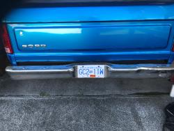 Rear bumper(valance)